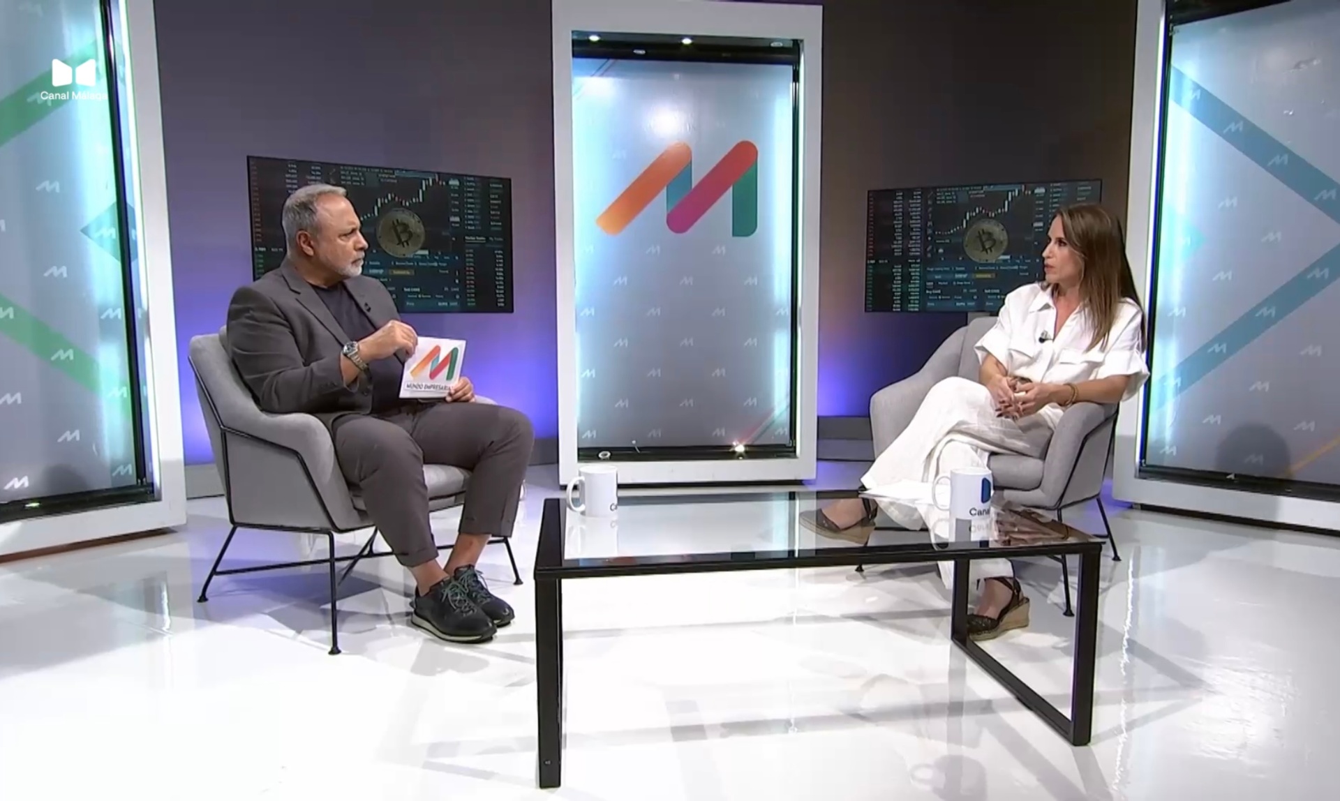 Rocío Jiménez on Canal Málaga TV